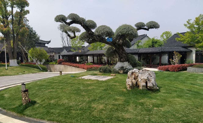 溧陽華康健達(dá)養(yǎng)生泳池，人工湖水處理工程項(xiàng)目案例